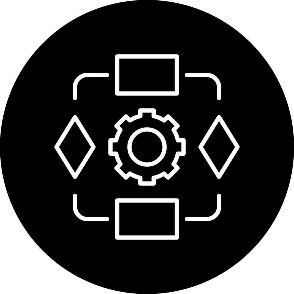 Algorithm Vector Icon Style