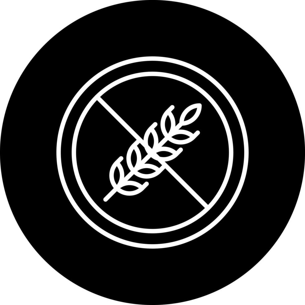 Gluten Free Vector Icon Style