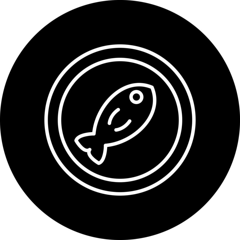 pescado vector icono estilo