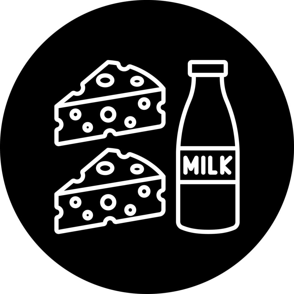 Dairy Vector Icon Style