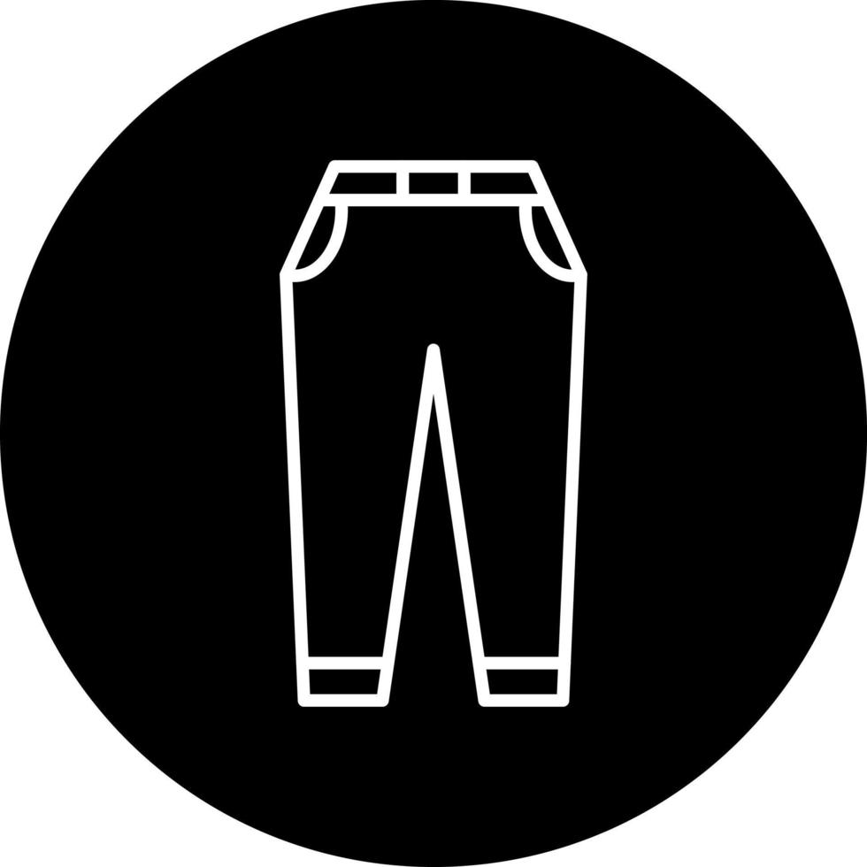 pantalones vector icono estilo