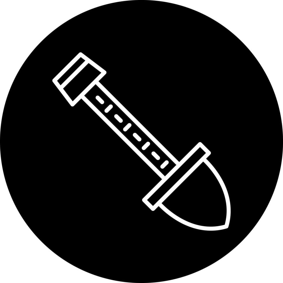 Shovel Vector Icon Style