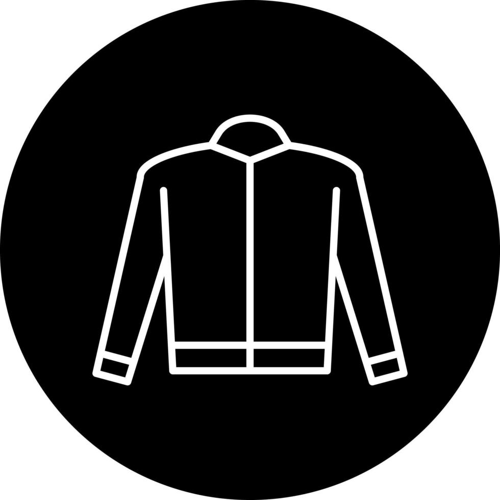 chaqueta vector icono estilo