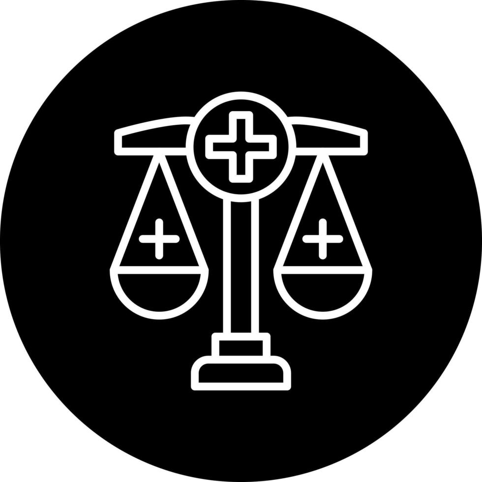 Health Law Vector Icon Style