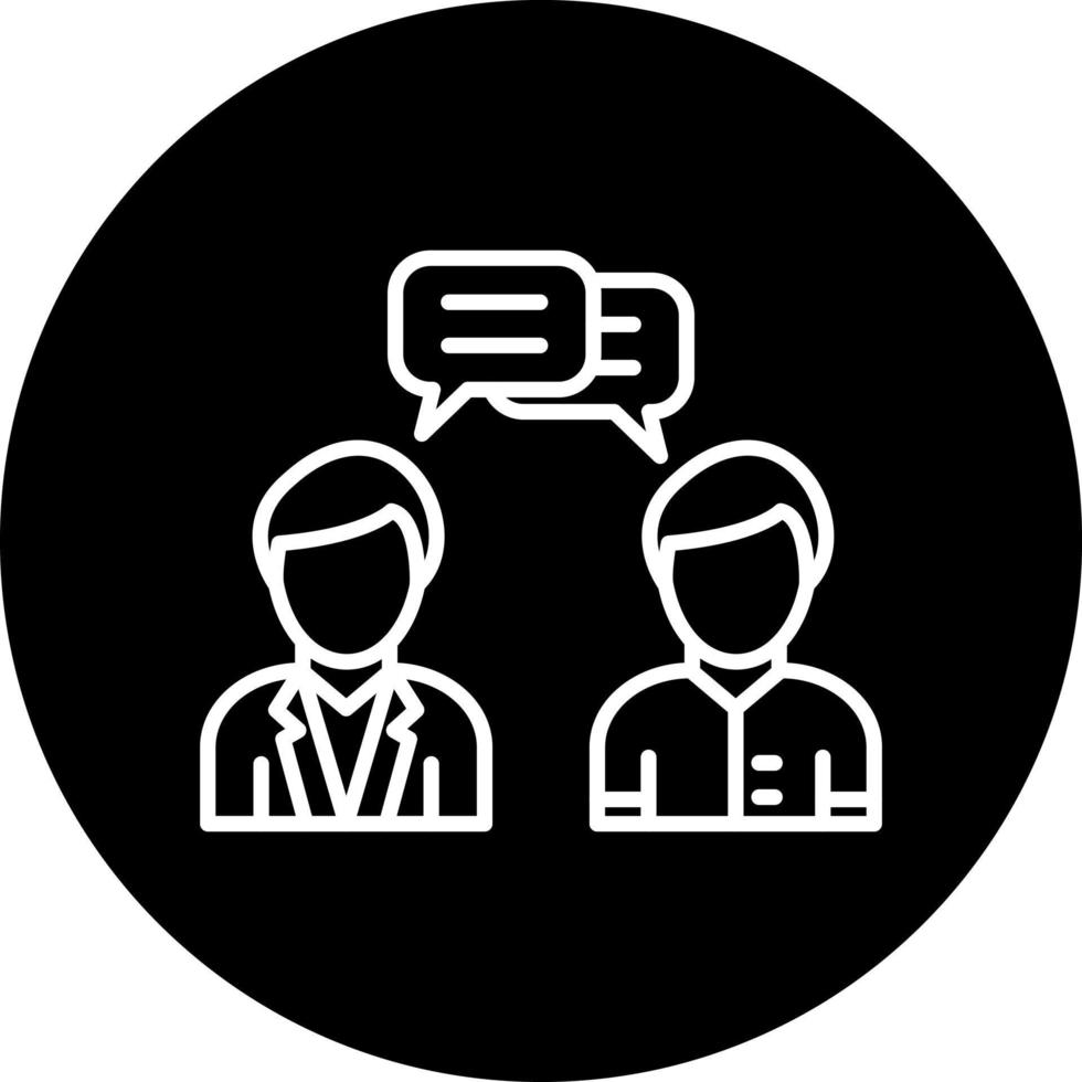 Consultant Vector Icon Style