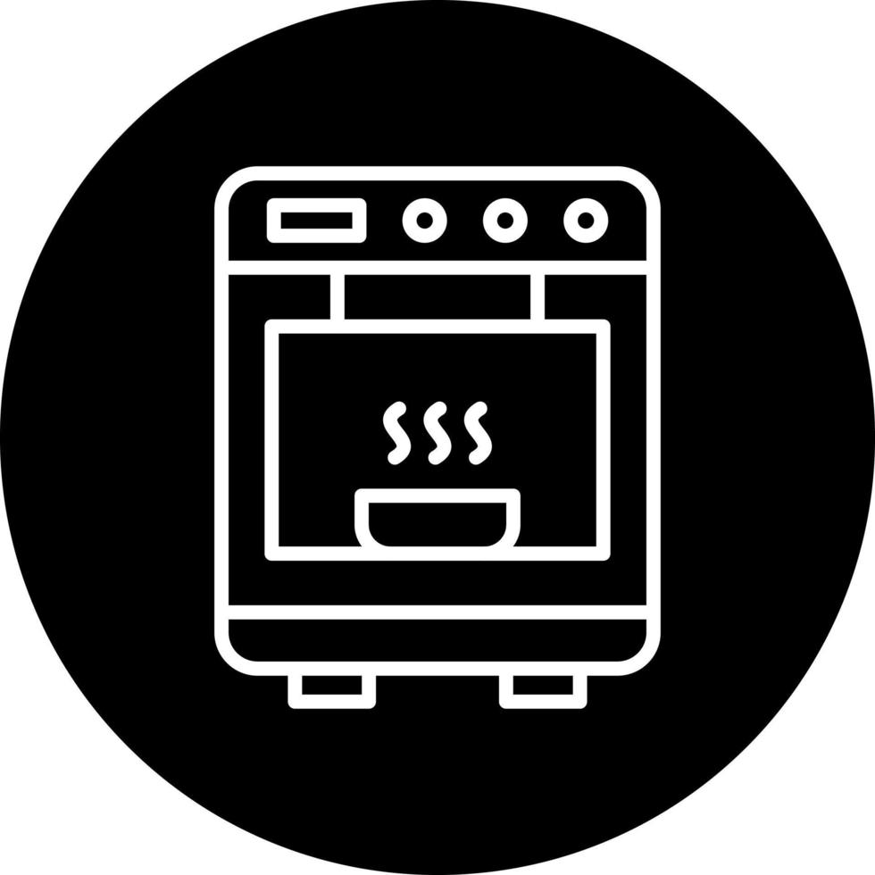 Oven Vector Icon Style
