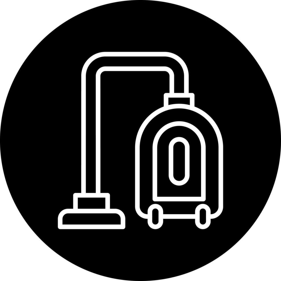 Vacuum Cleaner Vector Icon Style