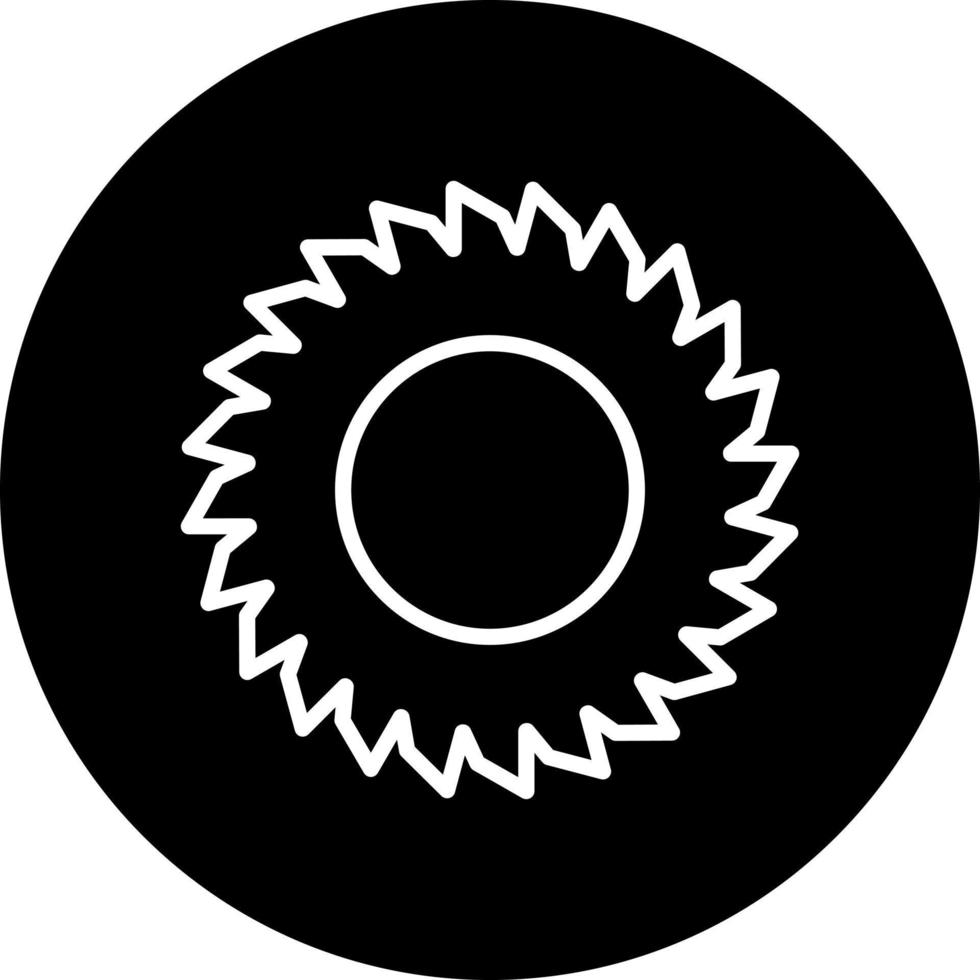 Circular Saw Vector Icon Style