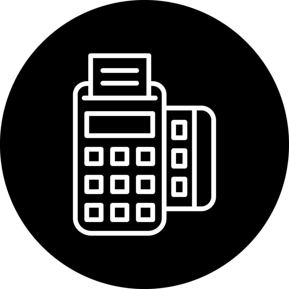 Pos Terminal Vector Icon Style