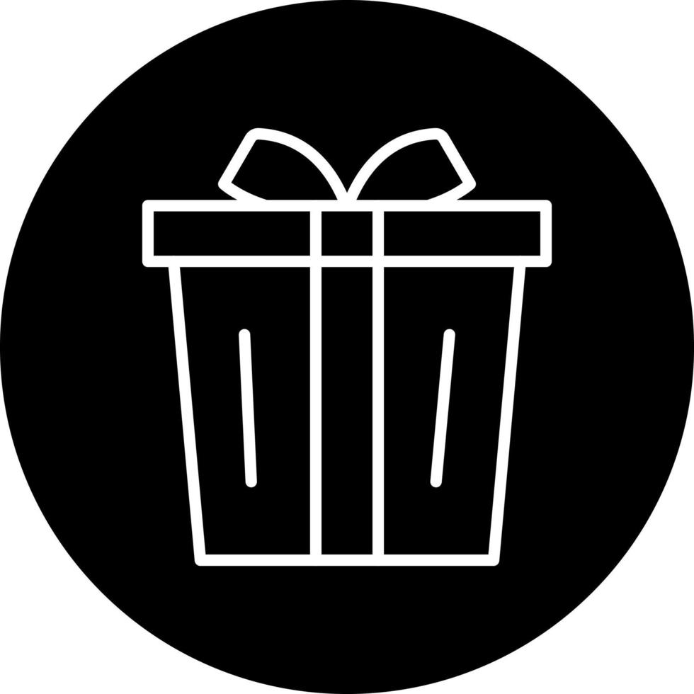 Gift Box Vector Icon Style