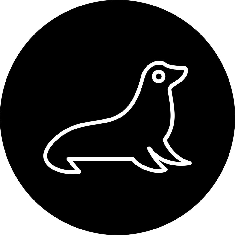 Seal Vector Icon Style