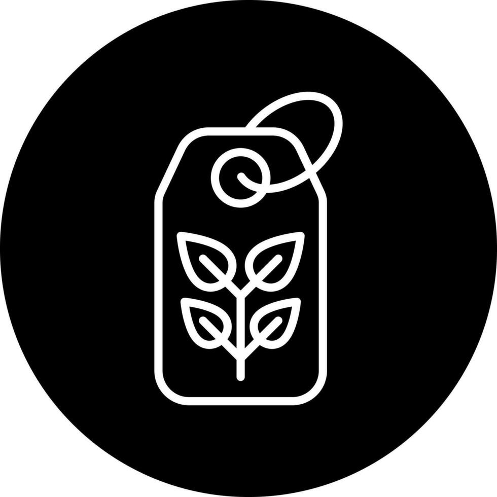 Eco Tag Vector Icon Style