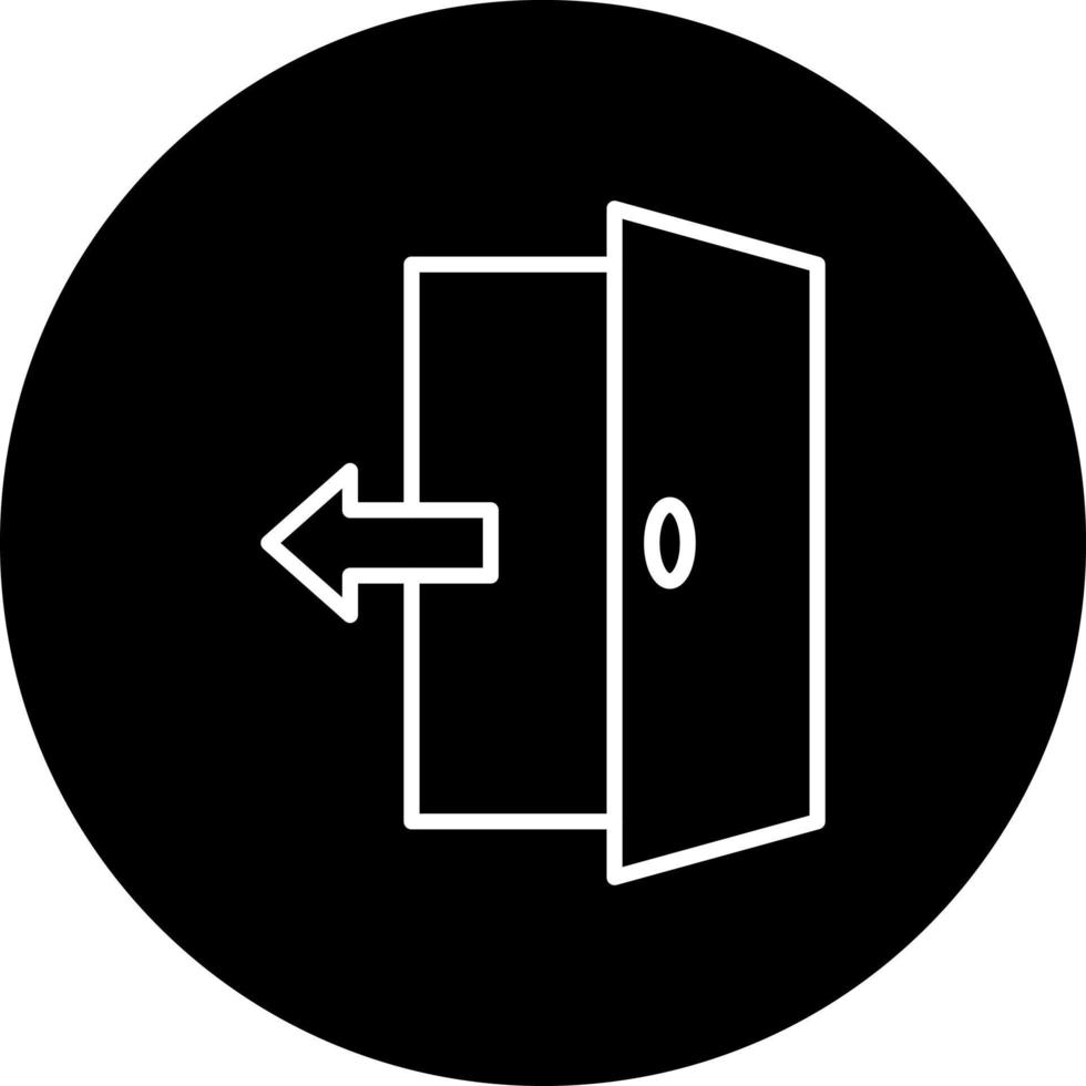 exit door Vector Icon Style