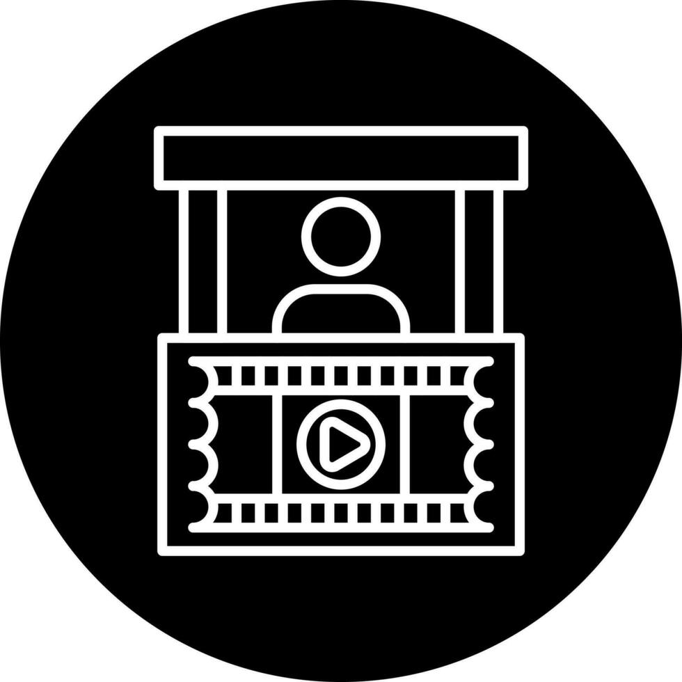 ticket office Vector Icon Style