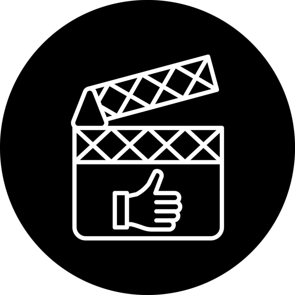 movie review Vector Icon Style