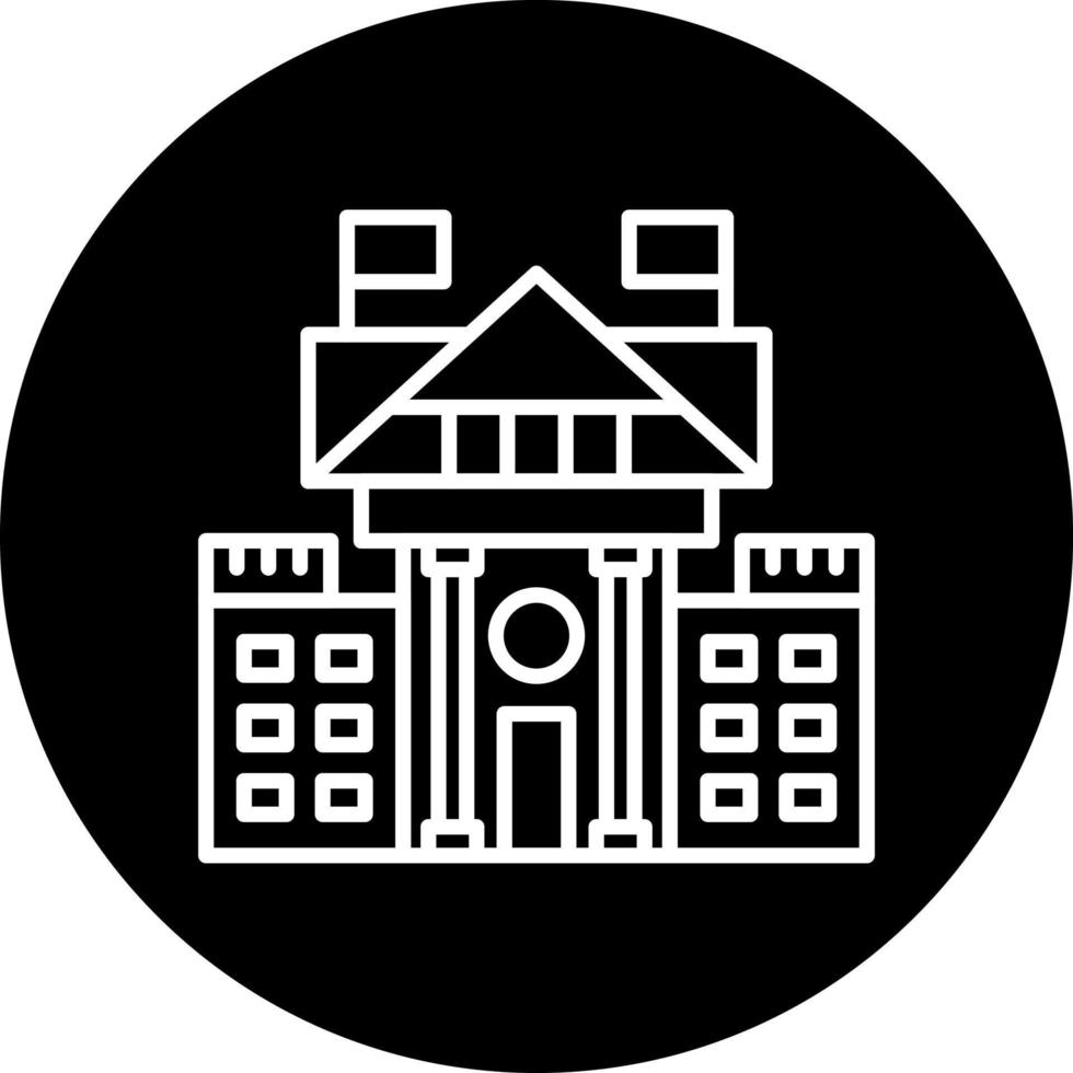 white house Vector Icon Style