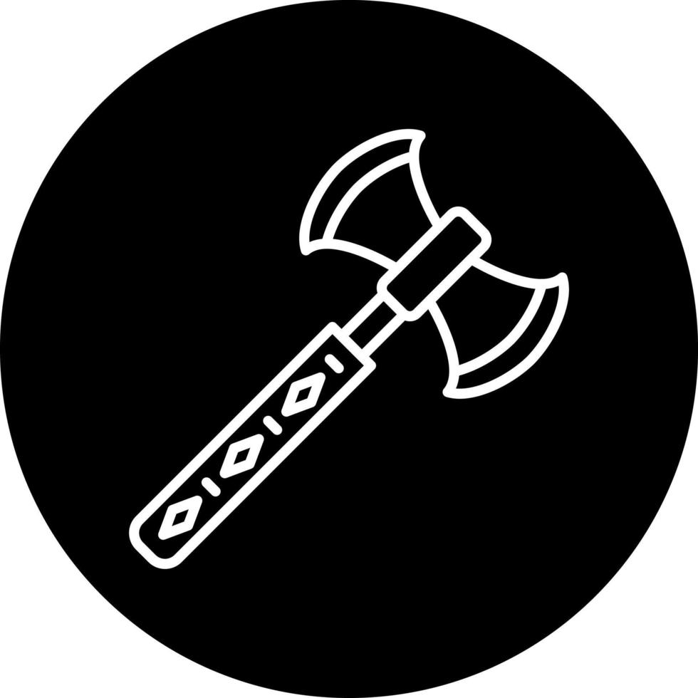 viking axe Vector Icon Style