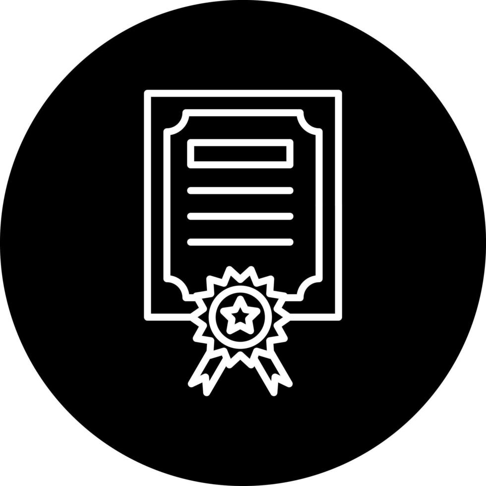 diploma vector icono estilo