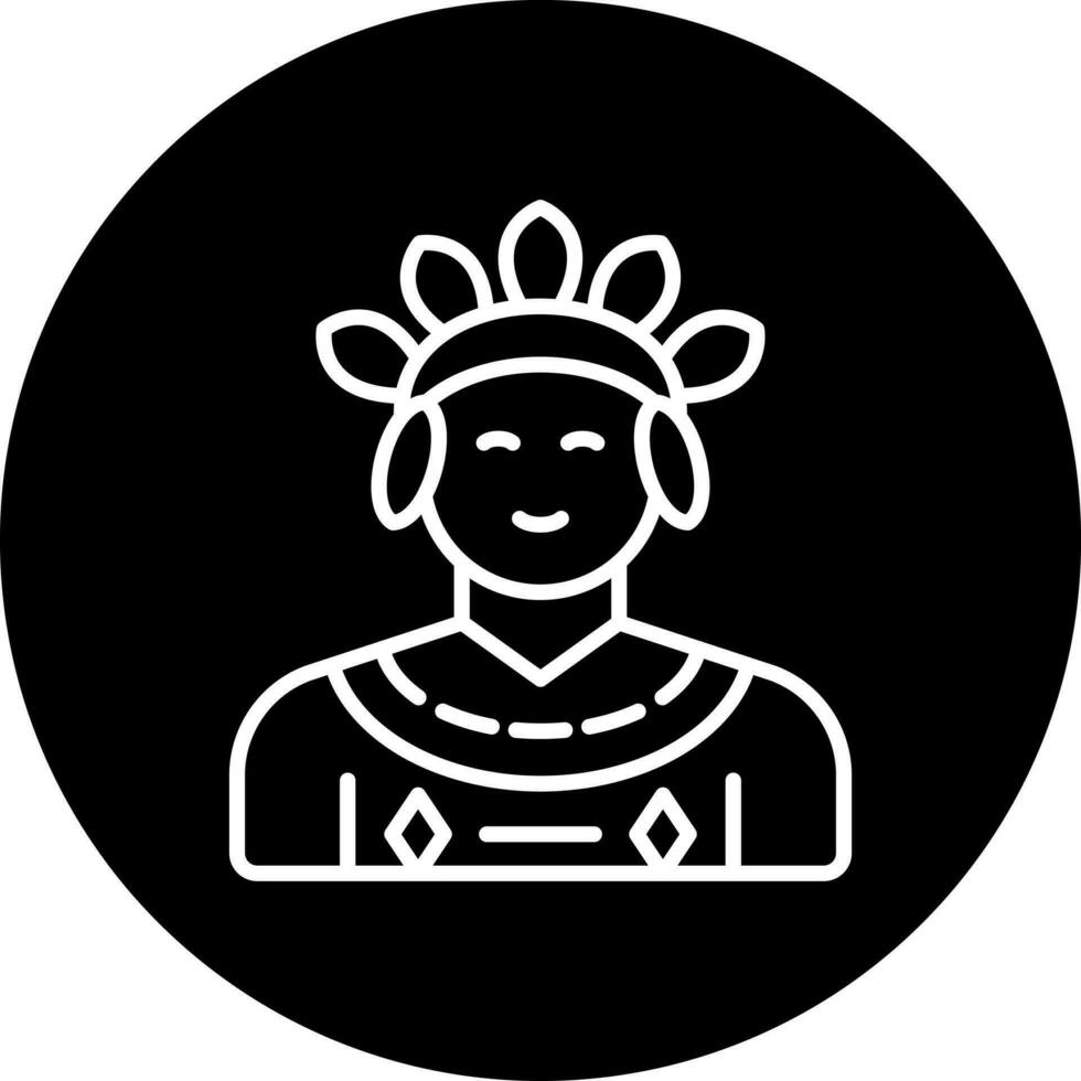 shaman Vector Icon Style