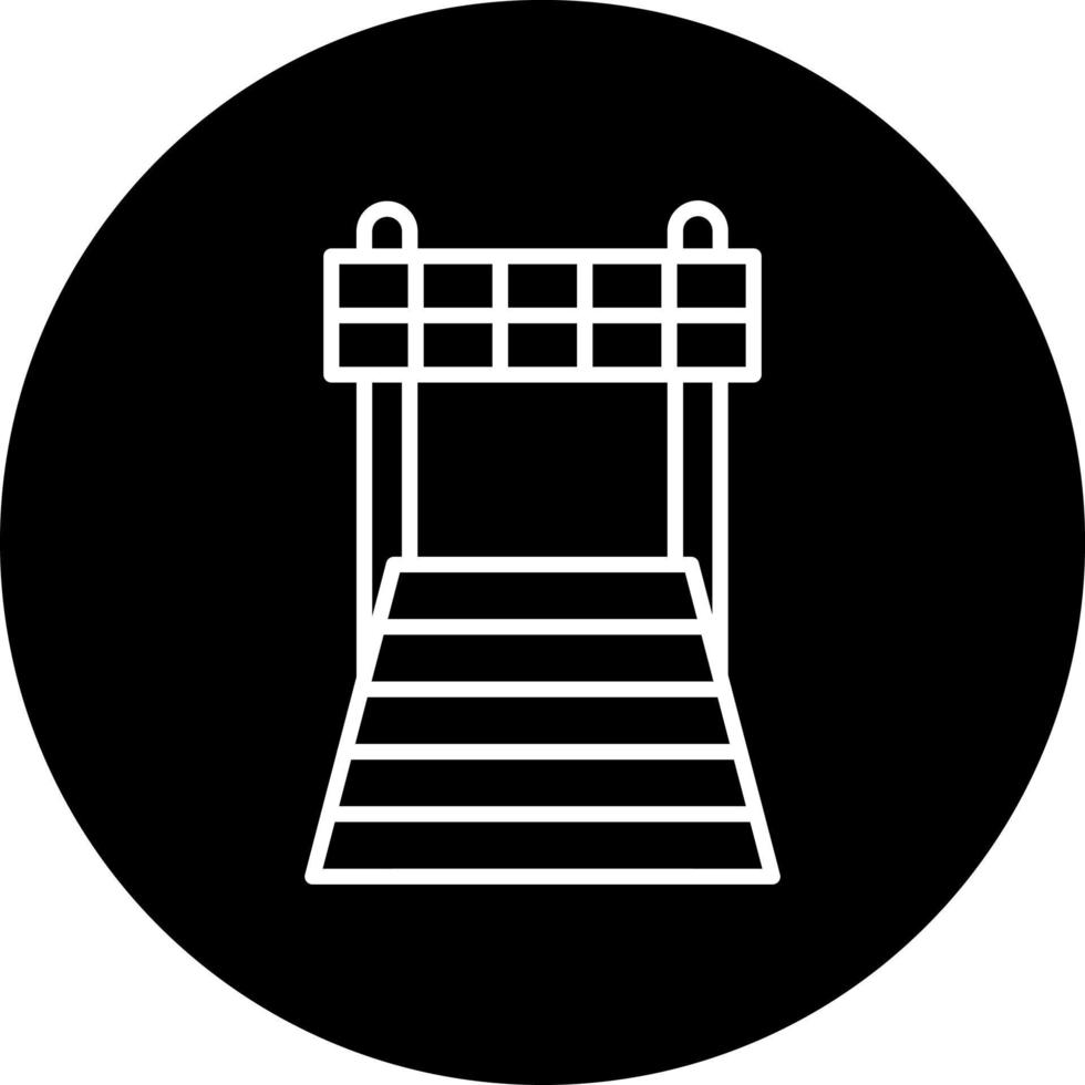 finish line Vector Icon Style