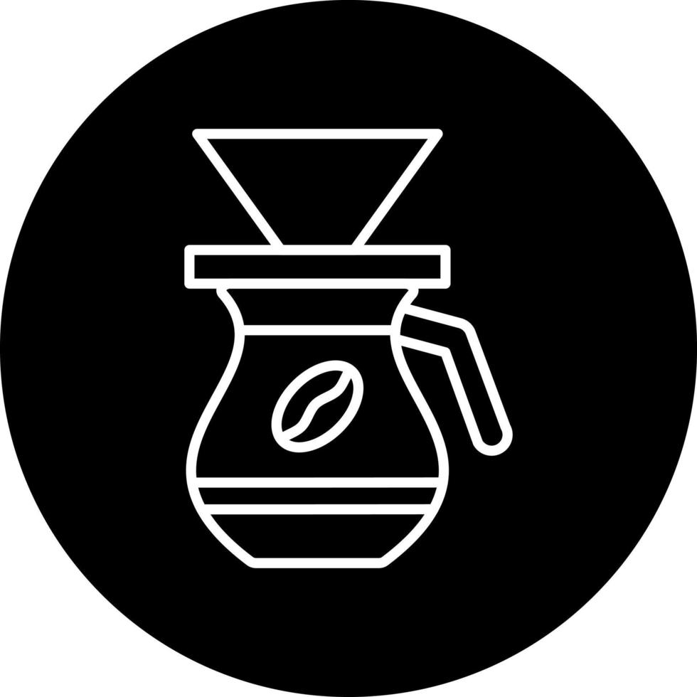 café filtrar vector icono estilo