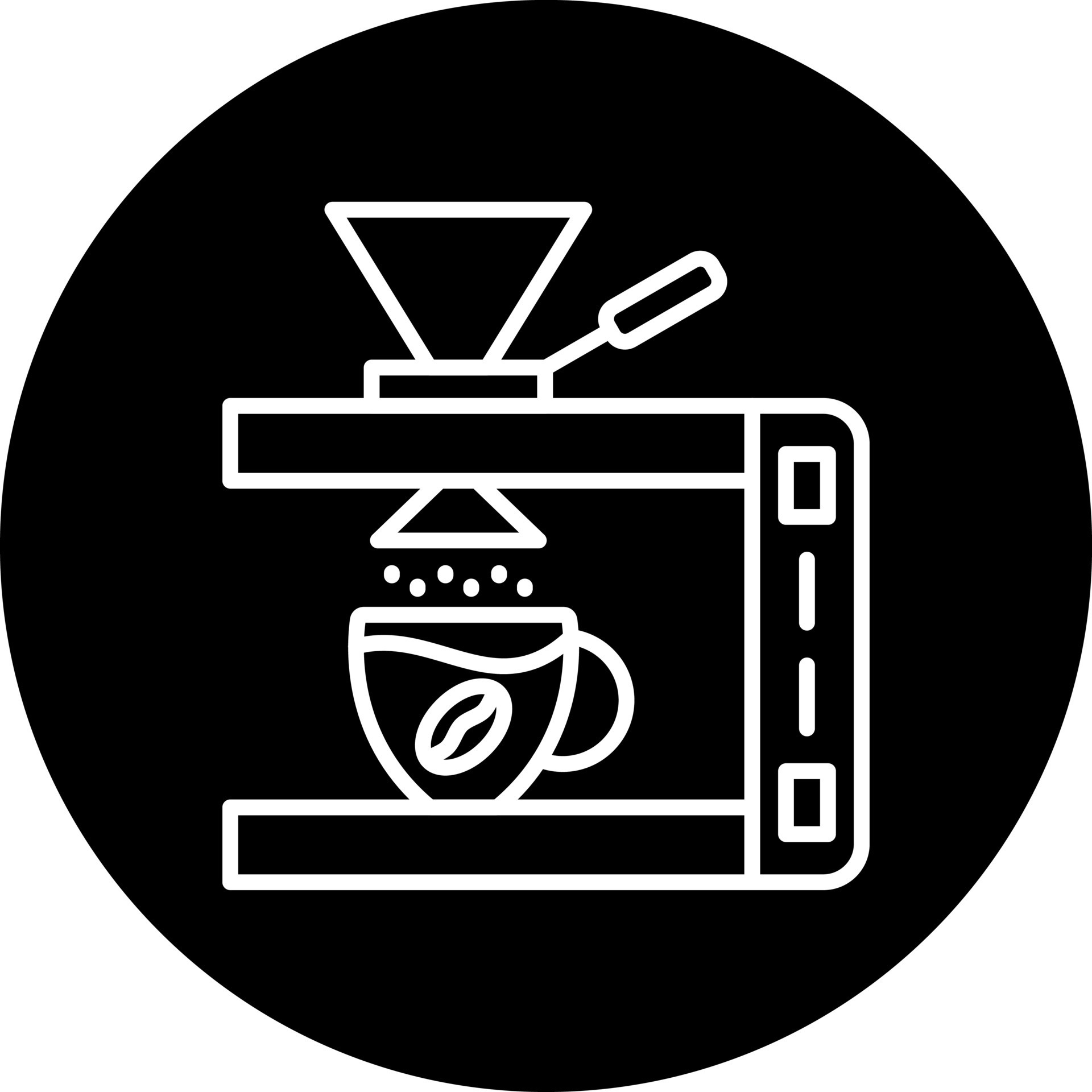 coffee dripper Vector Icon Style 22545237 Vector Art at Vecteezy