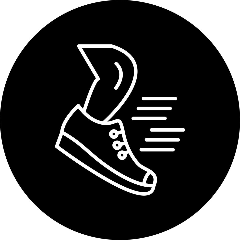 jogging Vector Icon Style