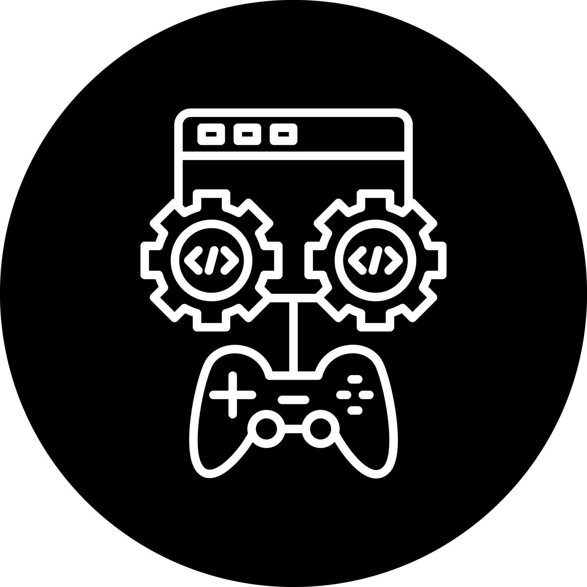 Game Engine Vector Icon Style 22545356 Vector Art at Vecteezy