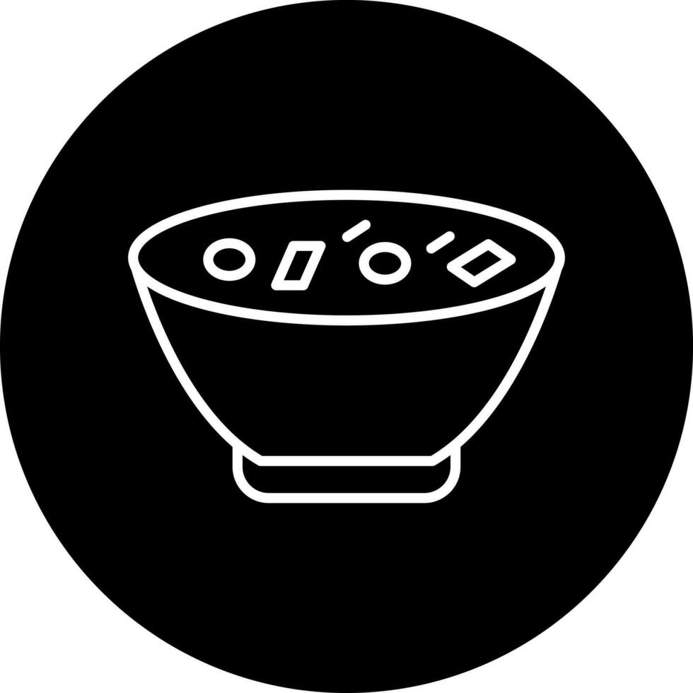 almeja sopa de pescado vector icono estilo