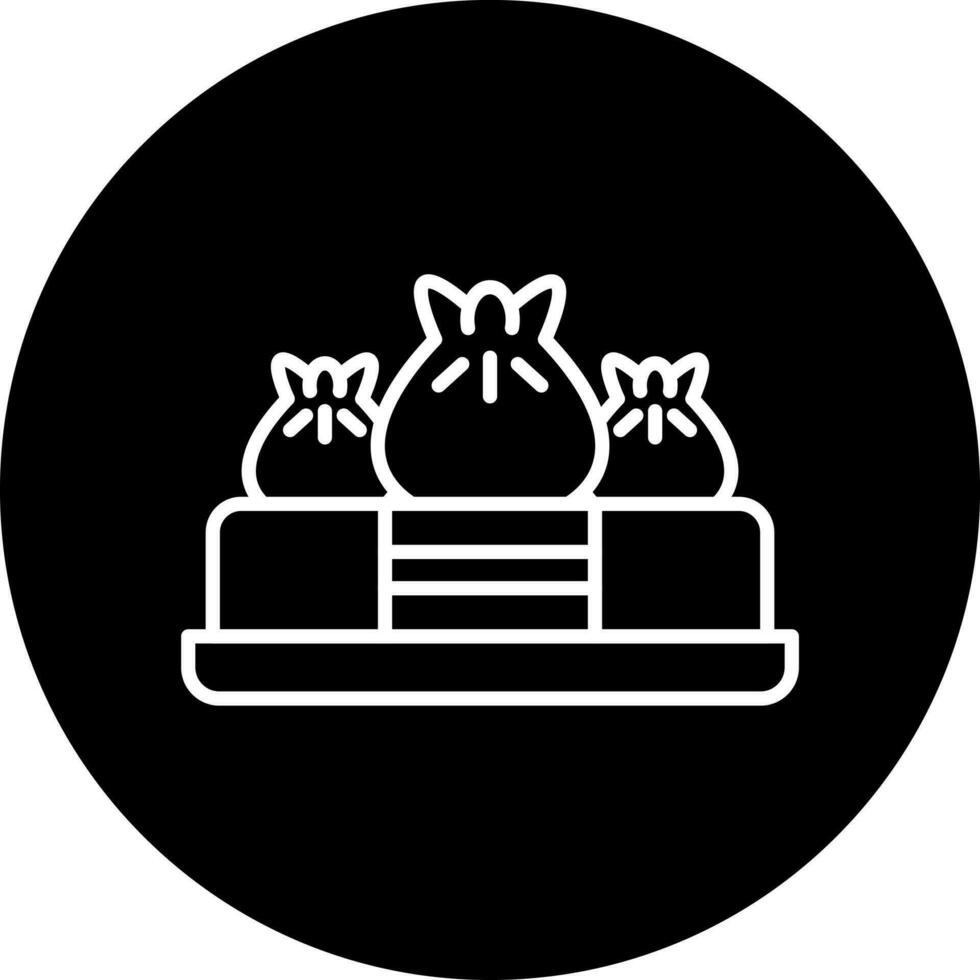 dim sum Vector Icon Style