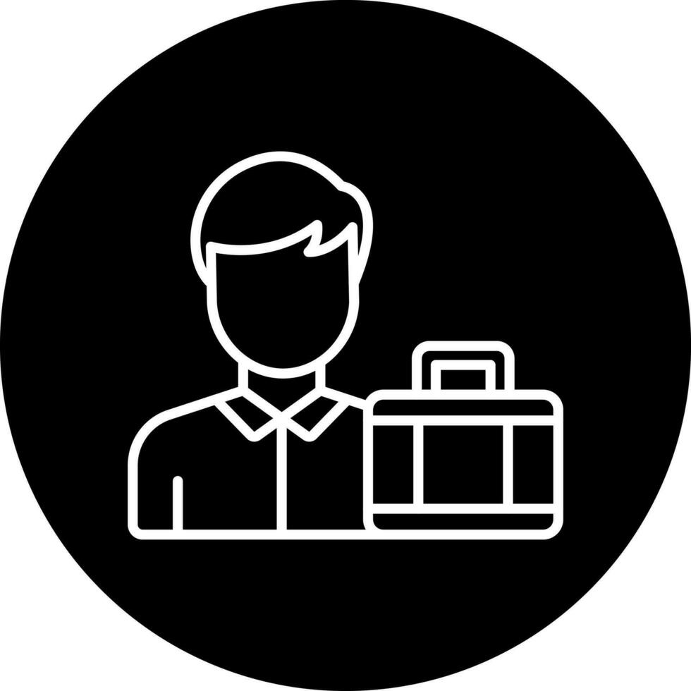 Passenger Vector Icon Style