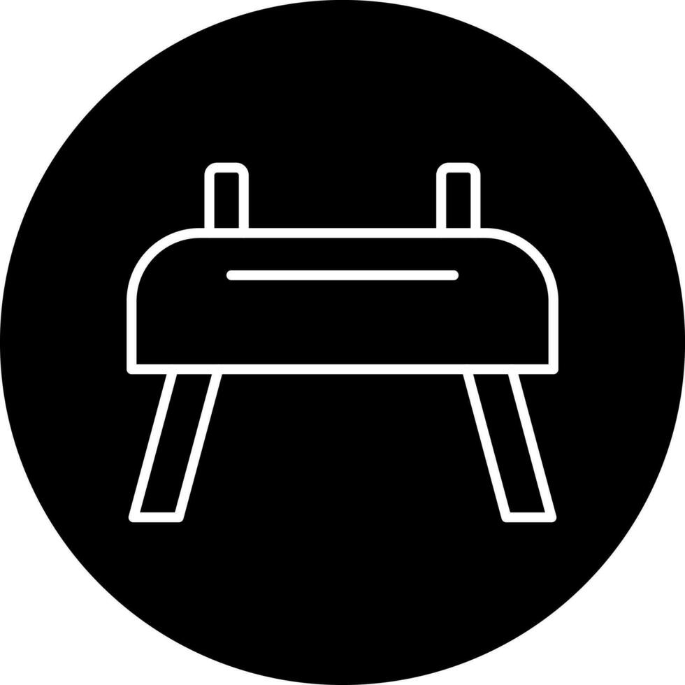 goat gymnastics Vector Icon Style