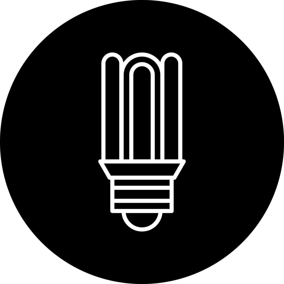 cfl compact bulb Vector Icon Style