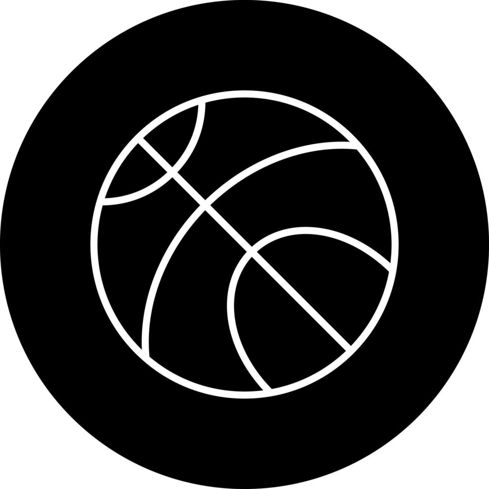 basketball Vector Icon Style