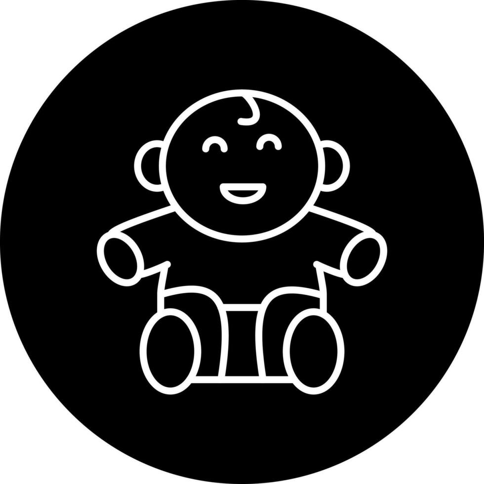 baby Vector Icon Style