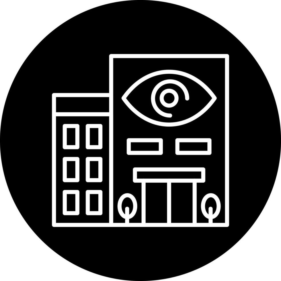 optometry clinic Vector Icon Style