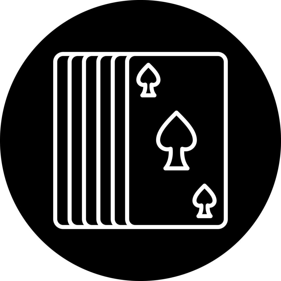 card deck Vector Icon Style