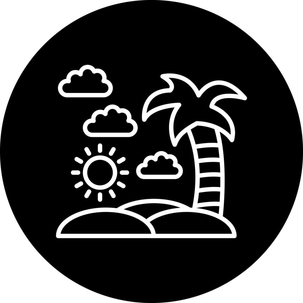 beach Vector Icon Style