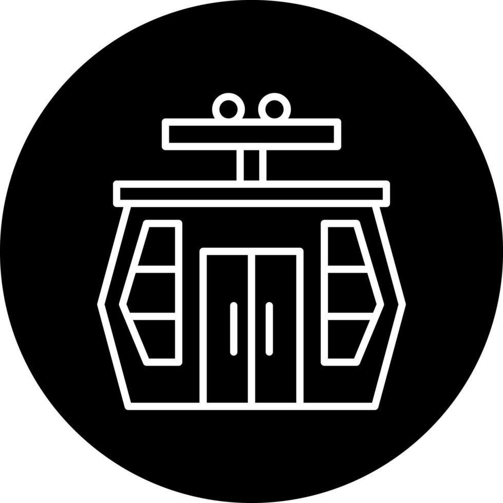 cable car cabin Vector Icon Style