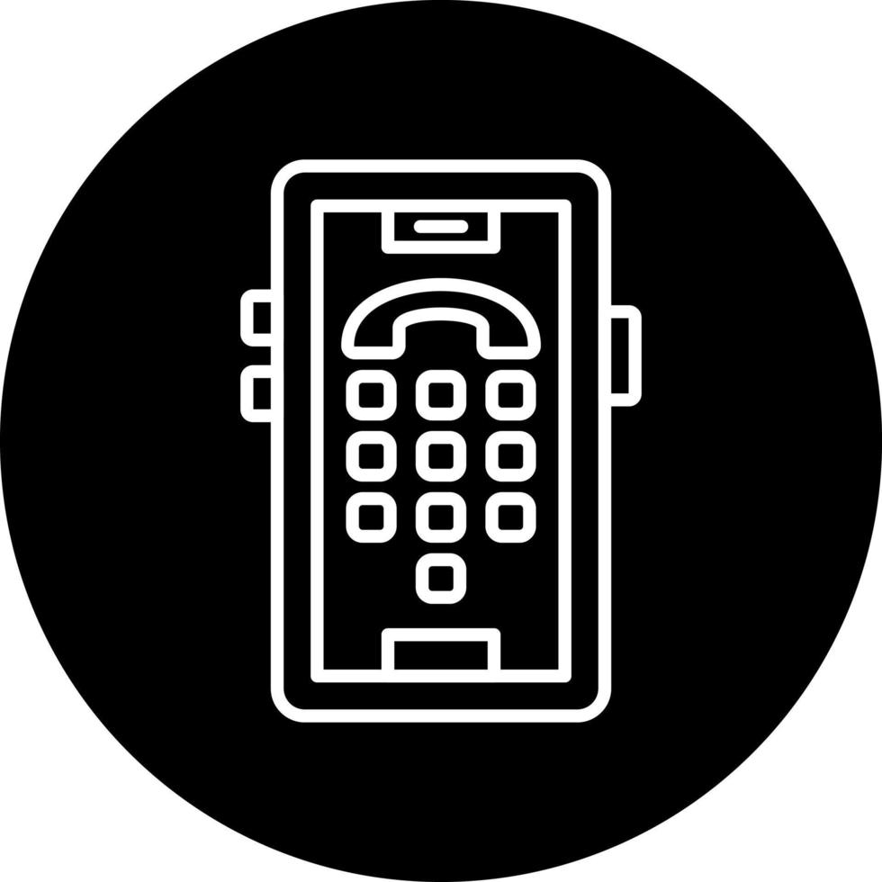 dial pad Vector Icon Style