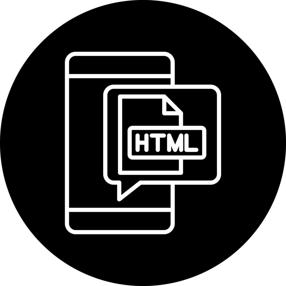 html vector icono estilo