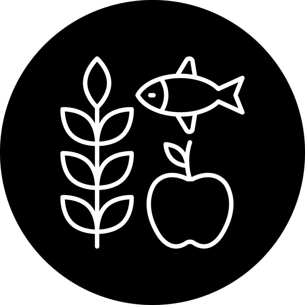 locally sourced food Vector Icon Style