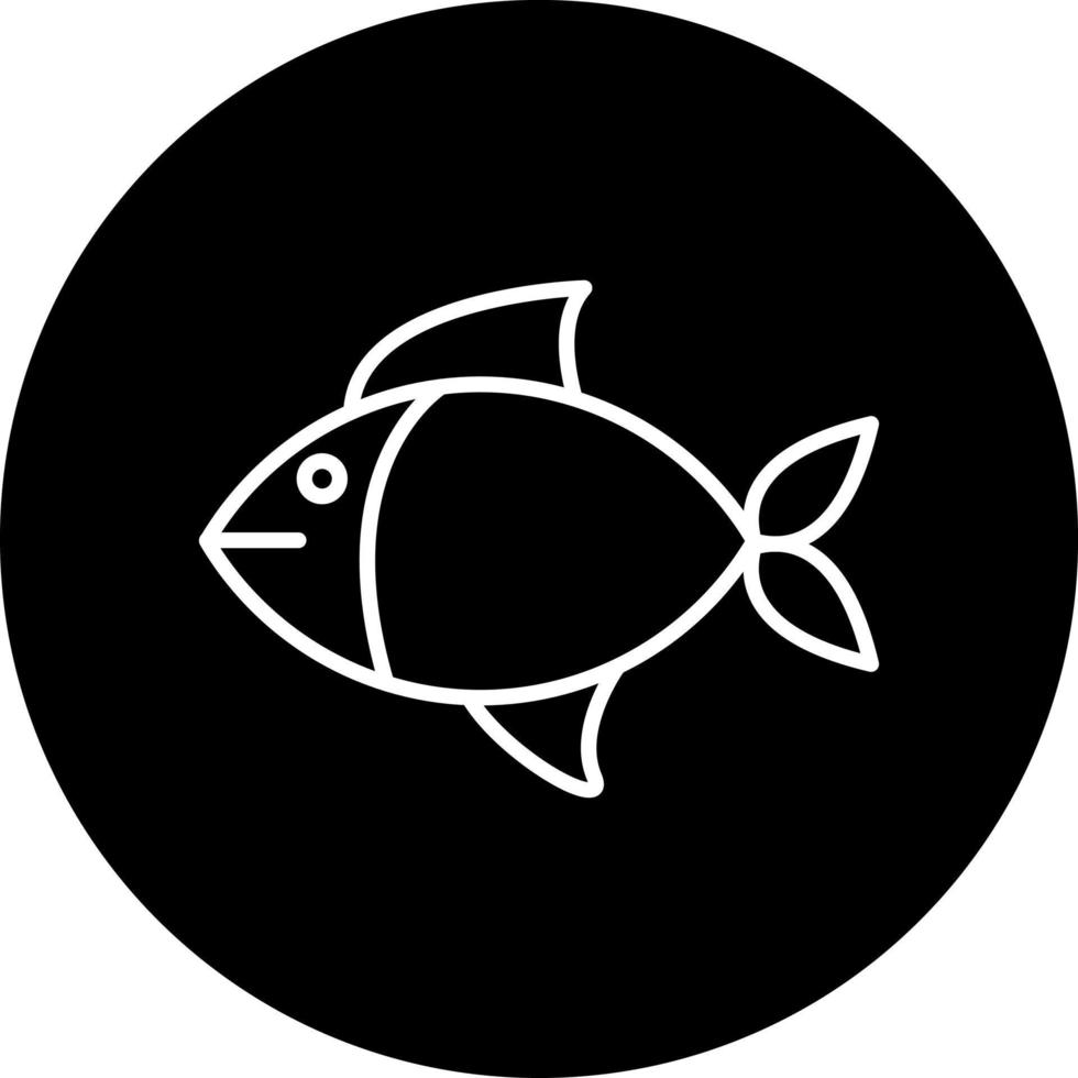 pescado vector icono estilo