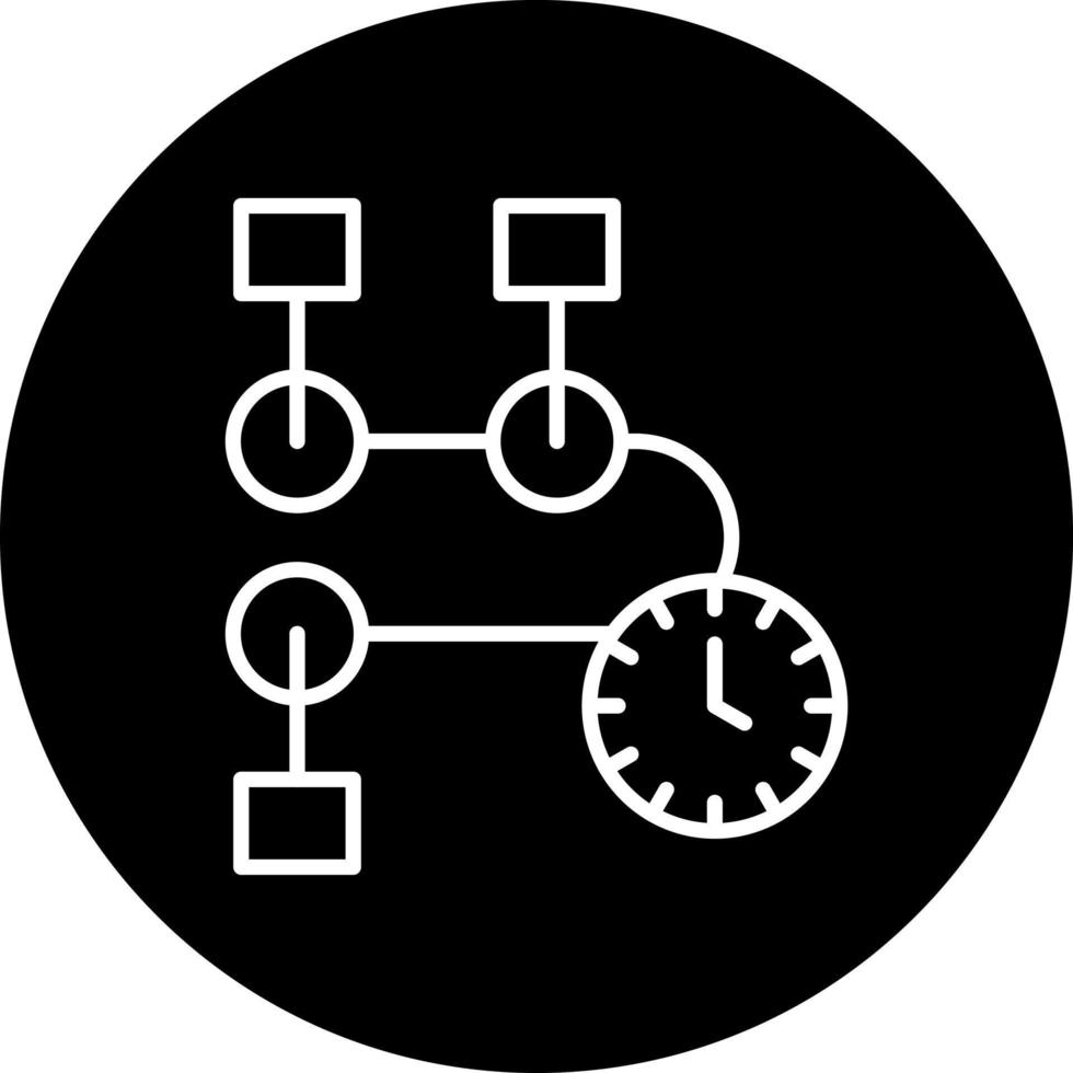 chronology Vector Icon Style