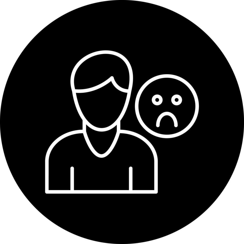 depression Vector Icon Style