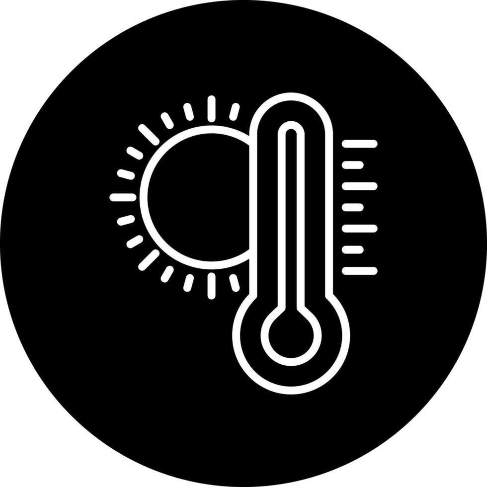 Thermometer Vector Icon Style