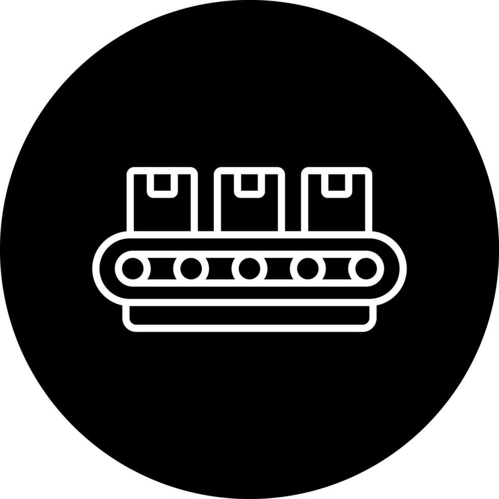 conveyor belt Vector Icon Style