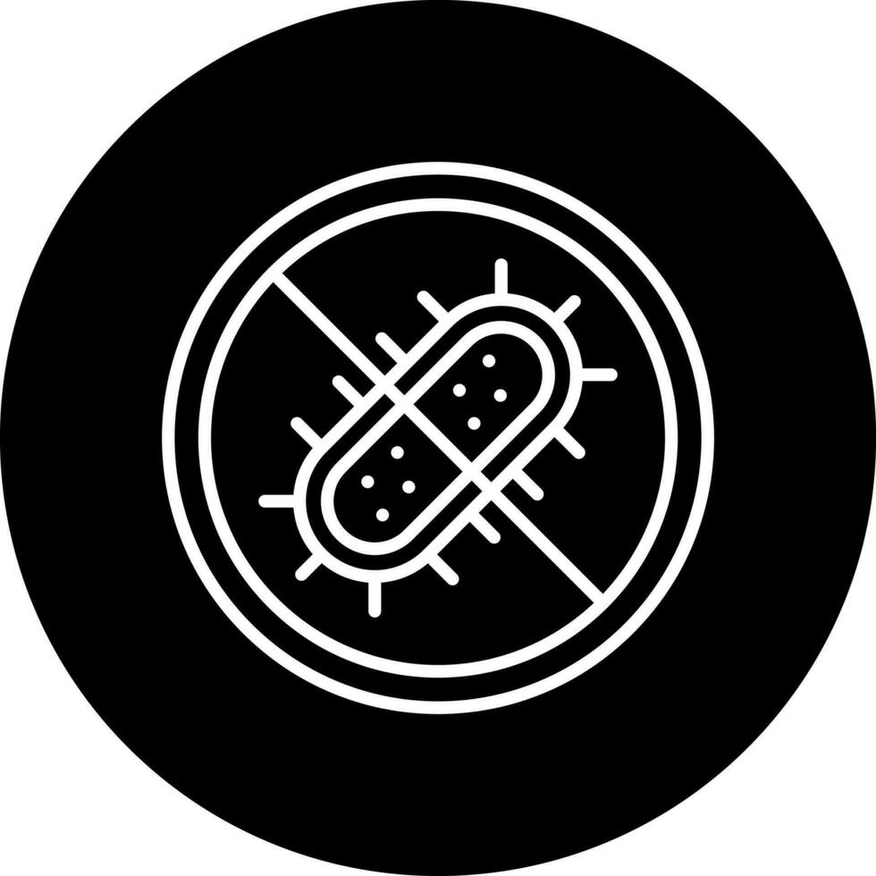 antibacterial fabric Vector Icon Style