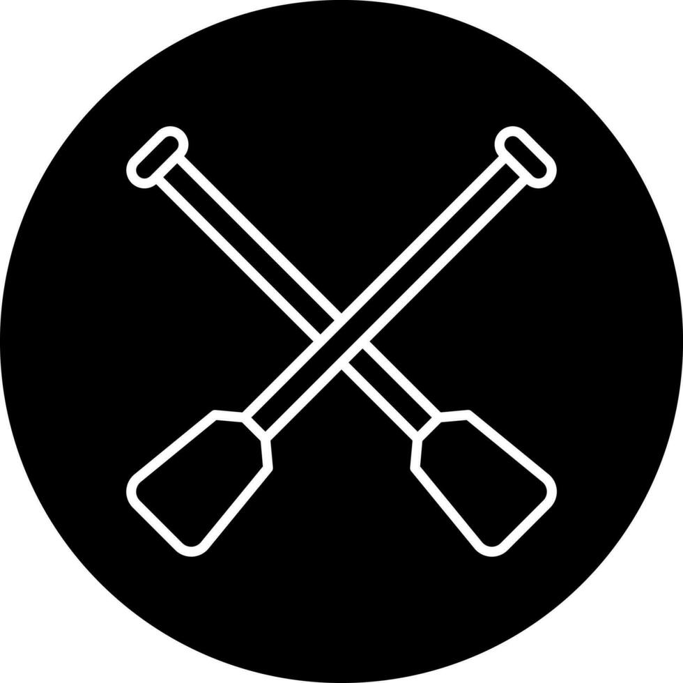 paddles Vector Icon Style