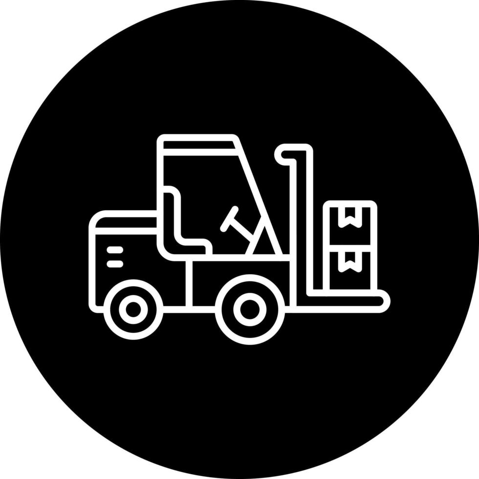 forklift Vector Icon Style